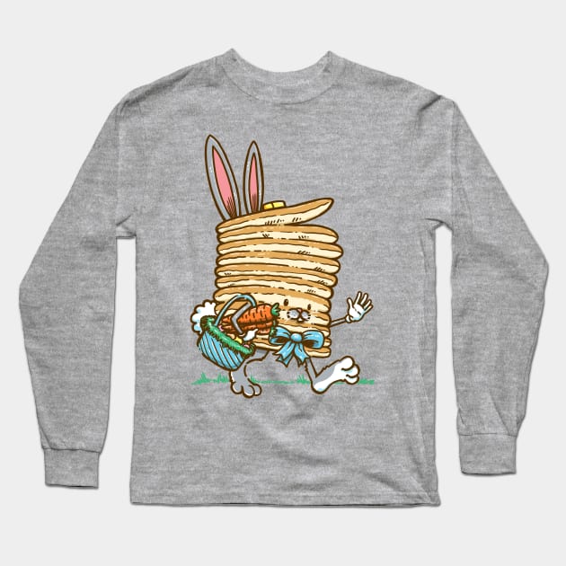 Captain Eastercakes Long Sleeve T-Shirt by nickv47